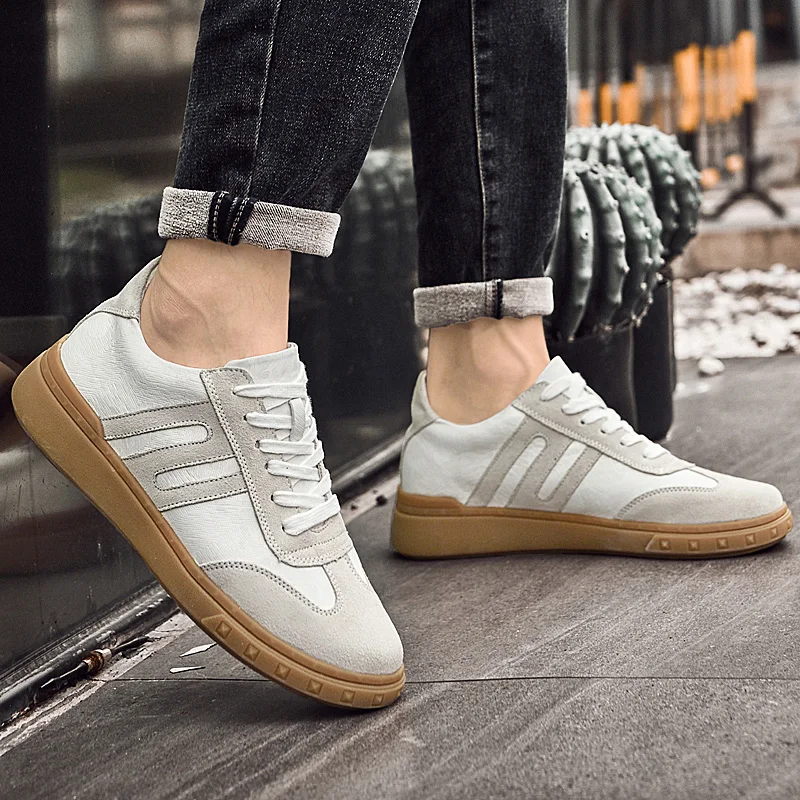 Herren Wildleder Freizeitschuhe Für Alltag Und Autofahren_voghion.com
