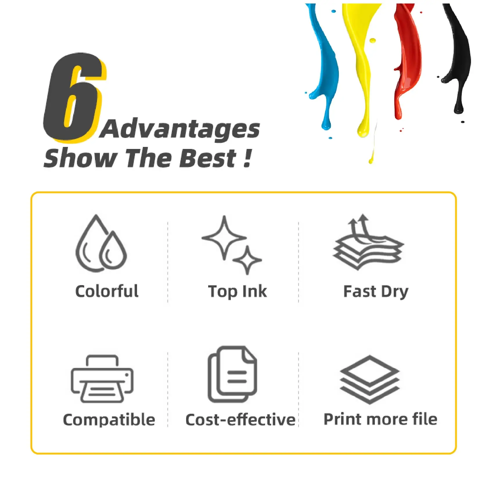 Compatível Cor Toner Cartucho com Chip hp 415a W2030a W2031a W2023a W2033a hp Cor Laserjet Pro Mfp M479 M454 - Imagem 6
