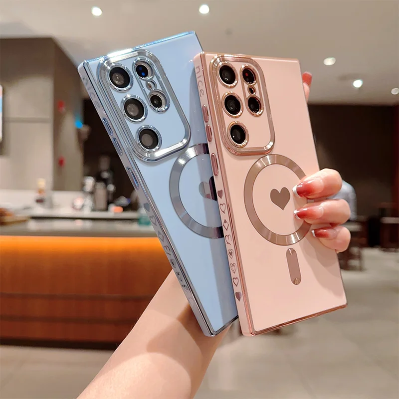 Electroplated Silicone Phone Case For Samsung Galaxy Camera Lens_voghion.com