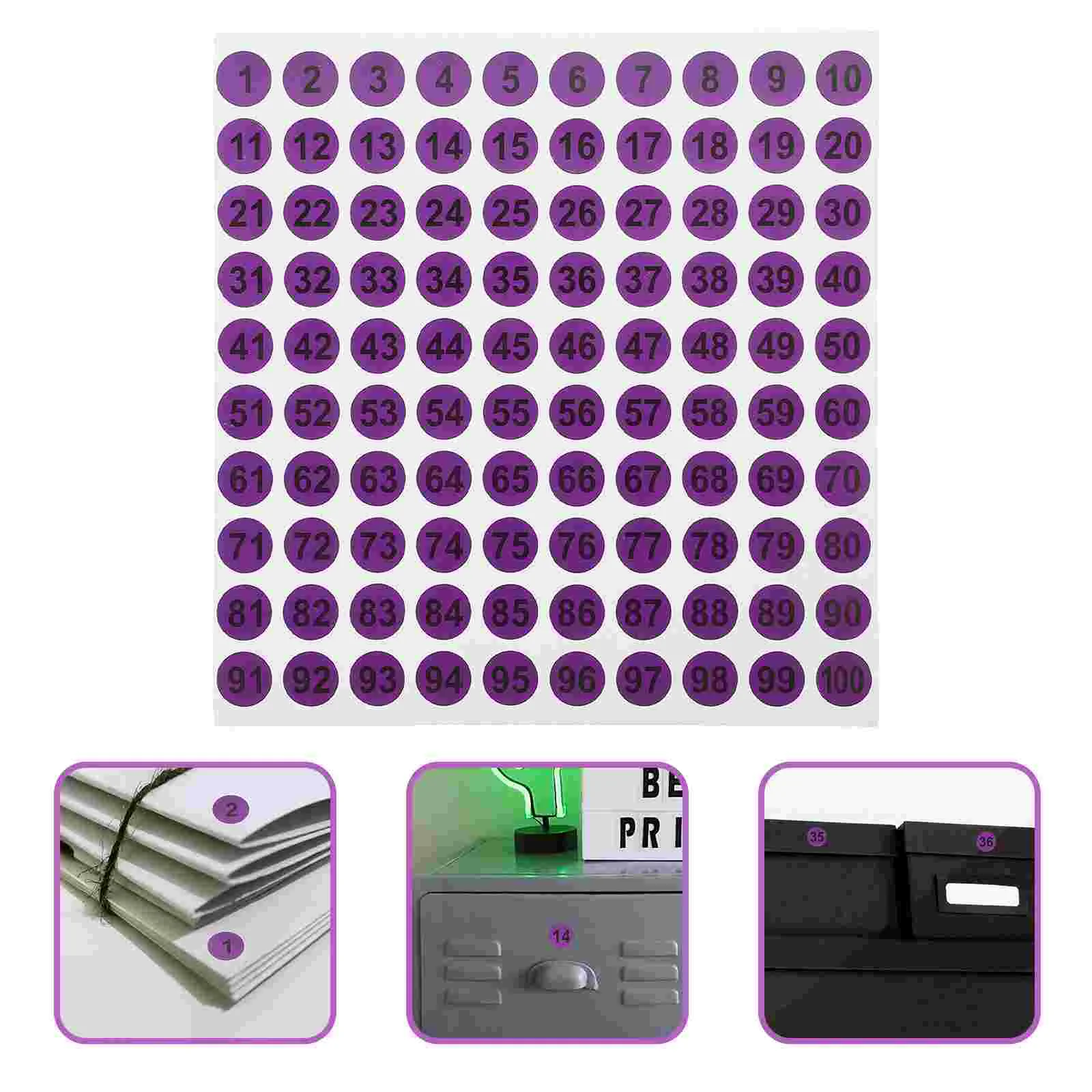 Рисунок 4 - 50 листов, ярлыки для офиса