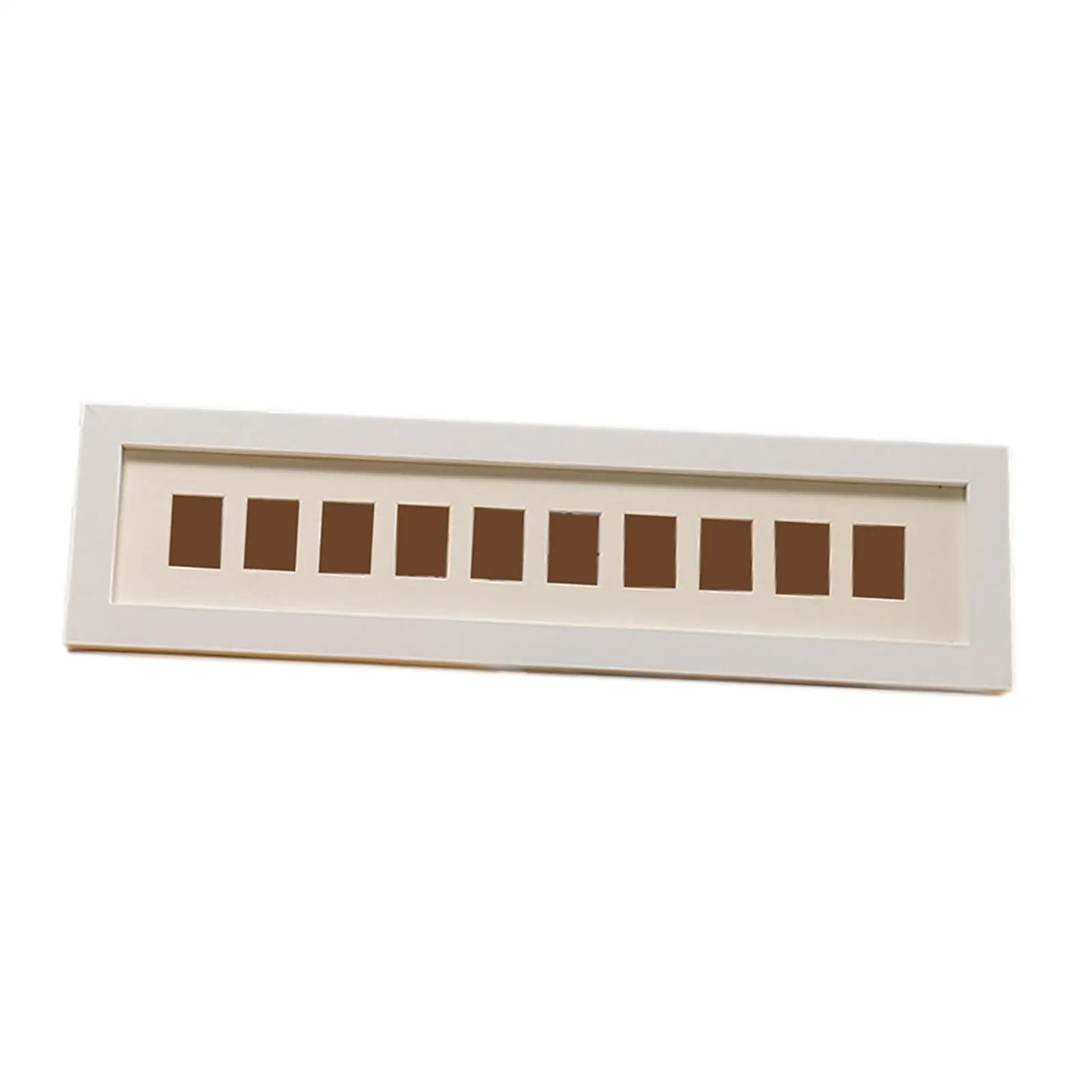 White Single Row