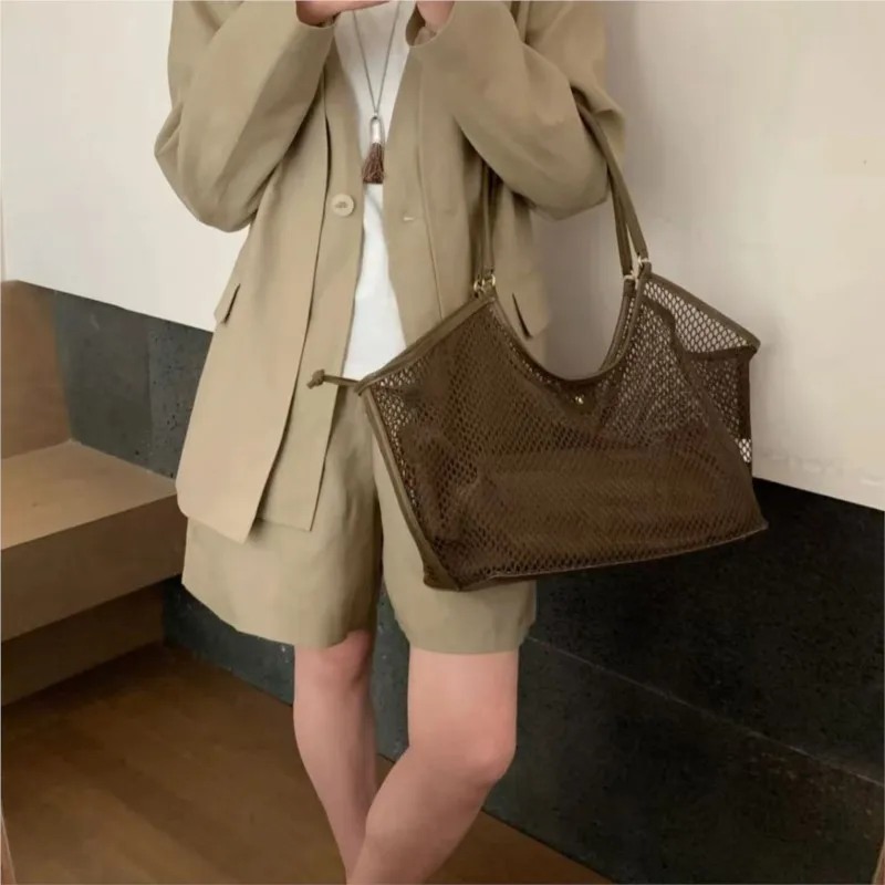 JIAERDI PU Leather Wing Tote Bag Women Hollow Luxury Large Capacity Shoulder Bag Ladies Vacation  Commuter Roomy Cluth Bag 2025