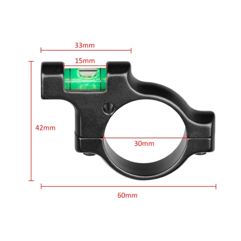 Rifle Scope Bubble Level 30mm Diameter Tactical Sight Mount Rings Adapter Hunting Accessories scope bubble level
