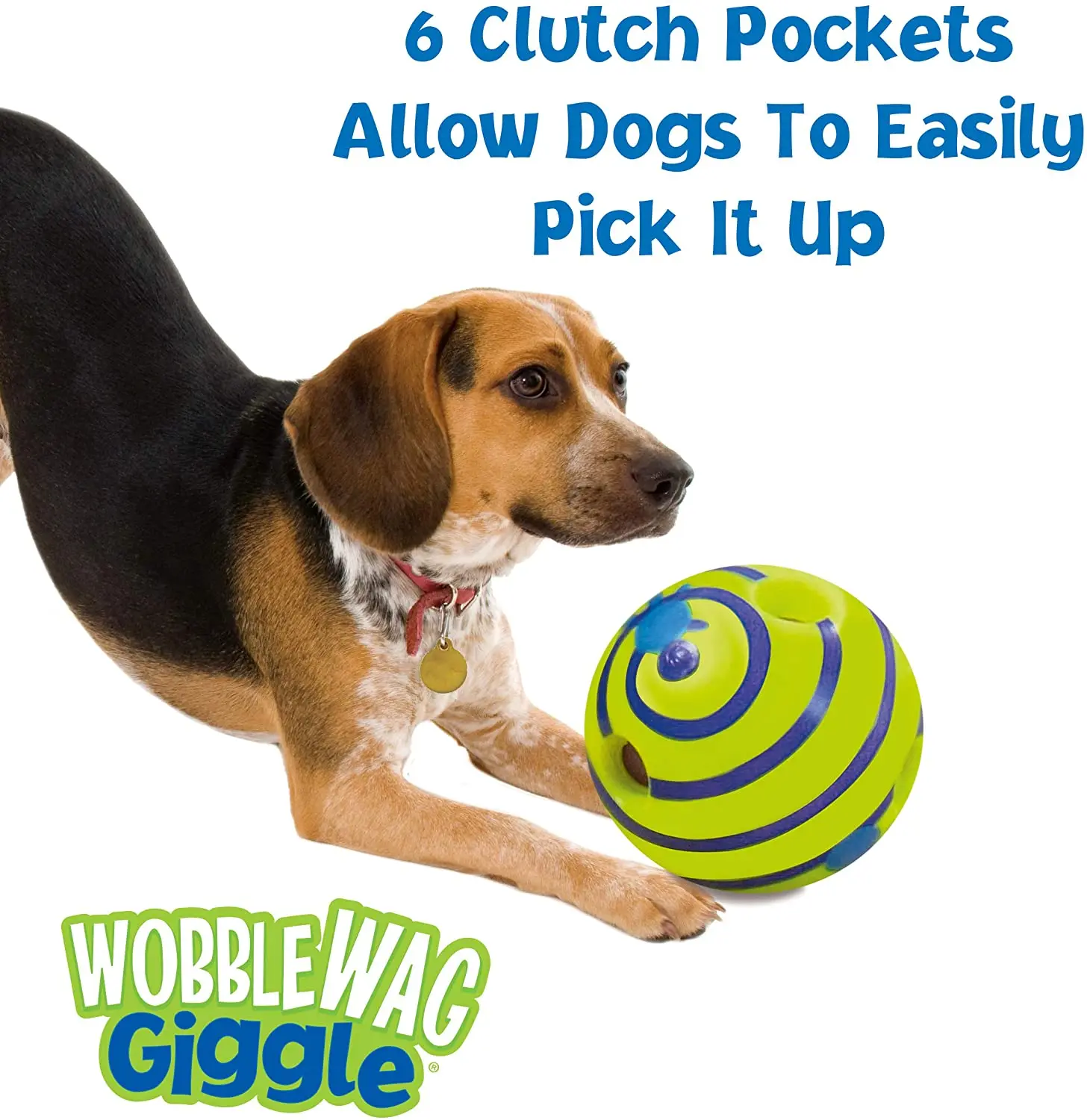 Wobble wag giggle ball dog toy cheap
