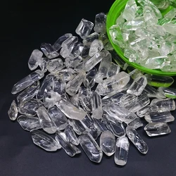 Natural Stone Crystal Gemstone Collection for Reiki Healing and Home Decor (Clear Quartz Point)
