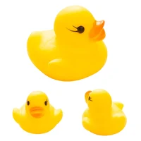 10pcs/set Mini PVC Yellow Duck Toys Souding Duckie Toys Baby Bath Water Toy 2