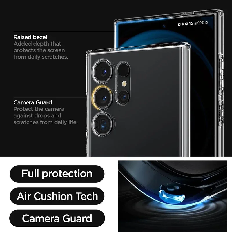Premium Ultra-Thin Transparent Silicone Back Cover - Luxury Soft TPU Case