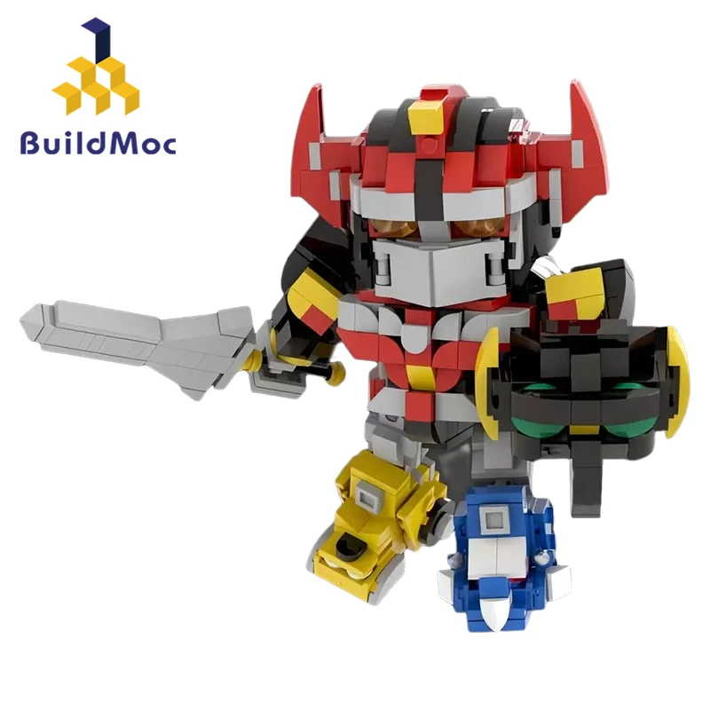 

Deformation Mehca Powered Megazord Rangers Robot BuildMoc Building Blocks Set For Morphin Dinosaur Team Bricks Toy Children Gift