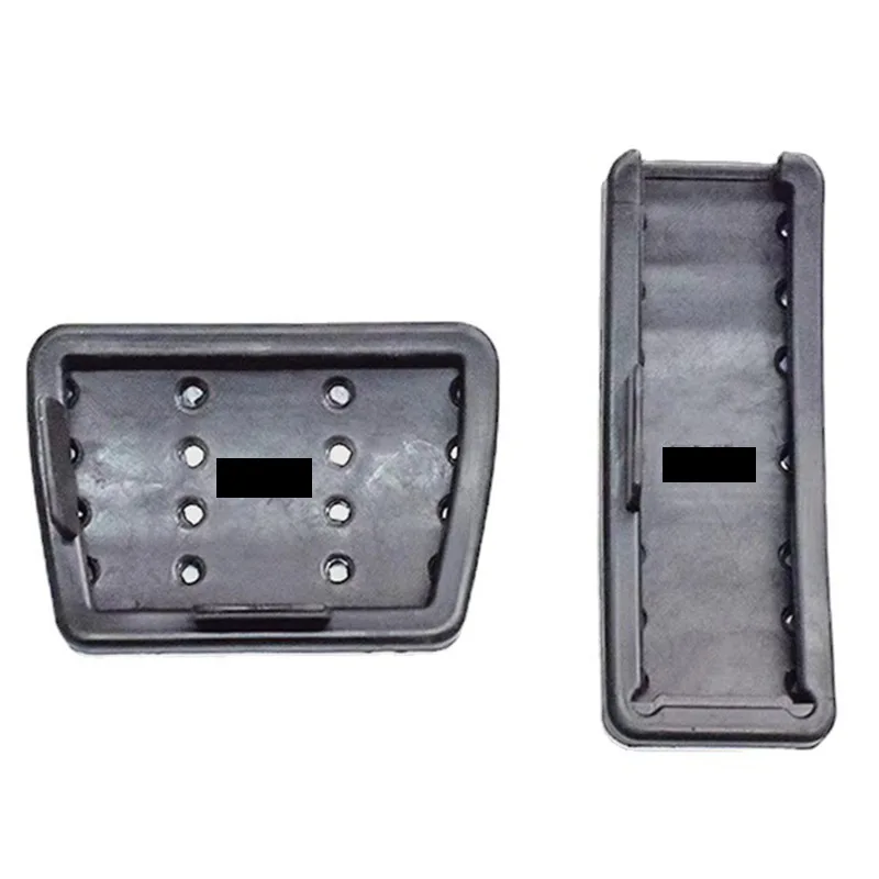 Aluminium Alloy Car AT Foot Rest Pedals Accelerator Gas Pedal Brake Cover Non-slip Protect Pads For MG HS MG6