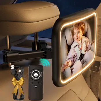 Lighted Baby Car Mirror 1