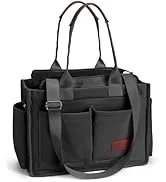 Bagelite Tote Bag for Women, Work Bags Crossbody Purses with Zipper, Waterproof Satchel Handbags ...