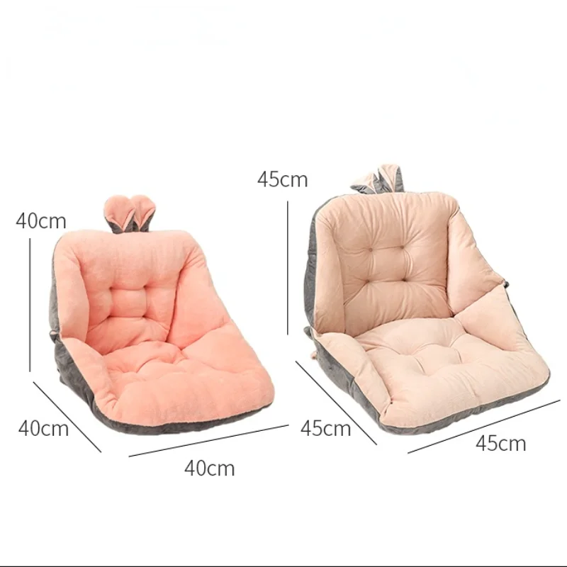 Multi Color Conjoined Pillow Back Cushions for Office Chair Mat Thick Girl  Computer Gaming Seat Mats Student Class Domitory Pad - AliExpress