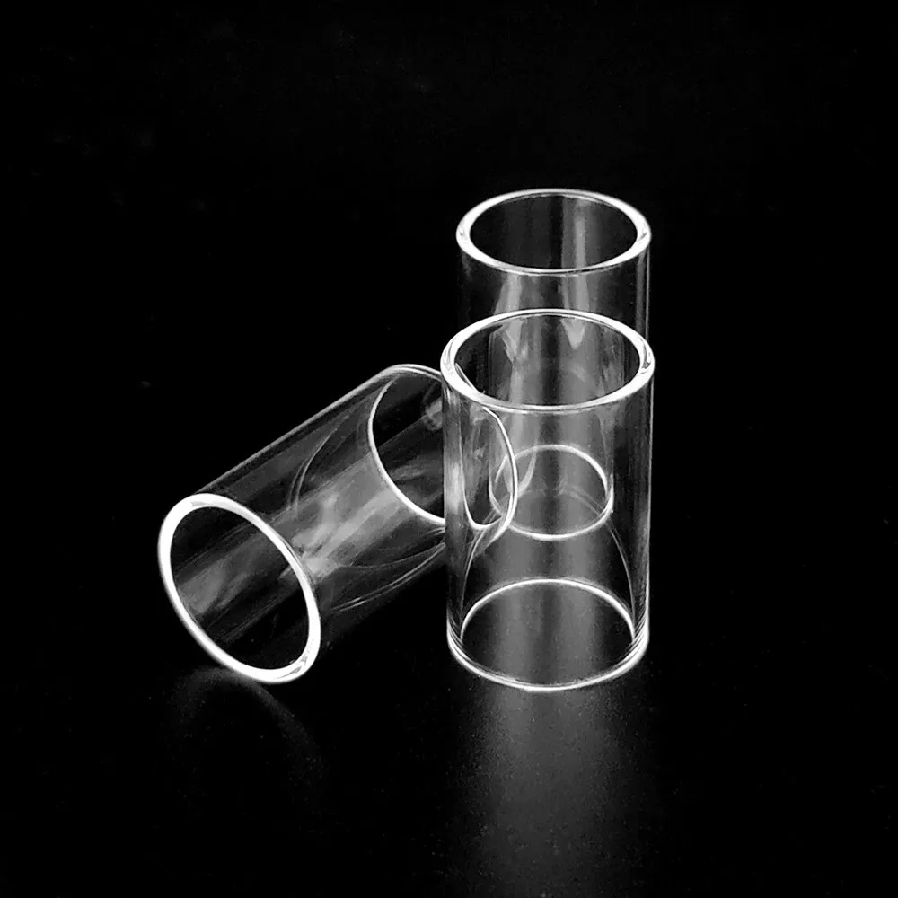 Straight Glass Tube Q16 Size Type Height: 25mm / Outer Diameter: 16mm 10/5/3/2PCS glass tube
