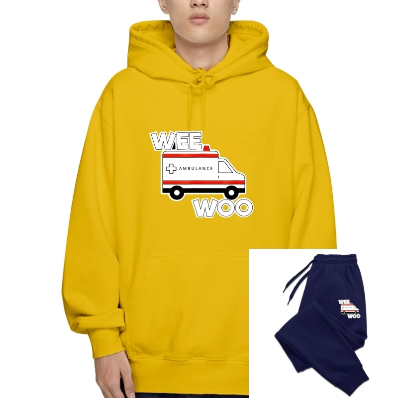 

Wee Woo Ambulance Vehicle Paramedic Amr Gift OutAutumn T-Sweatshirt Hoodies