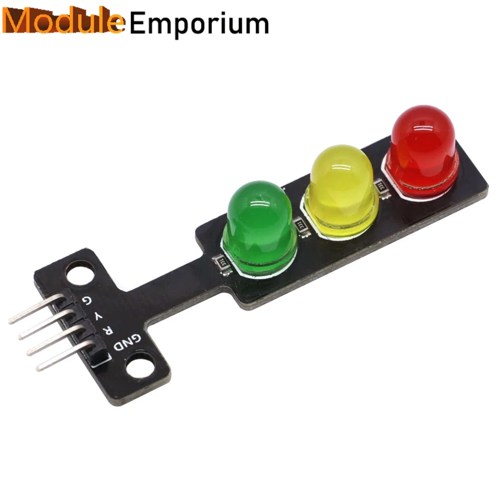 Mini-5V-Traffic-Light-LED-Display-Module-for-Arduino-Red-Yellow-Green ...