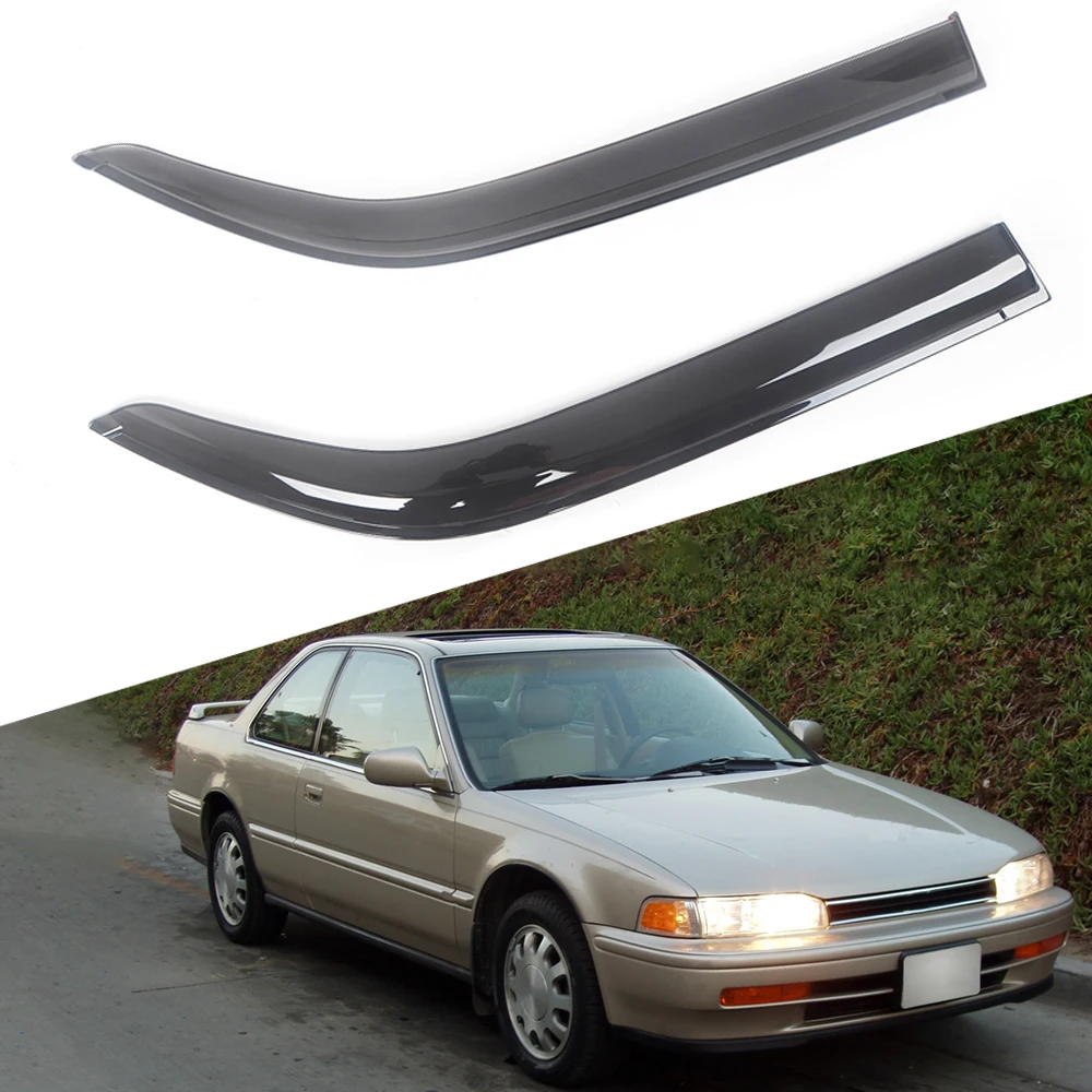 

Ветровые дефлекторы для автомобильных боковых окон Honda Accord 1990-2007, козырек от дождя для двери, козырек для вентиляционных отверстий, козырек от темного дыма