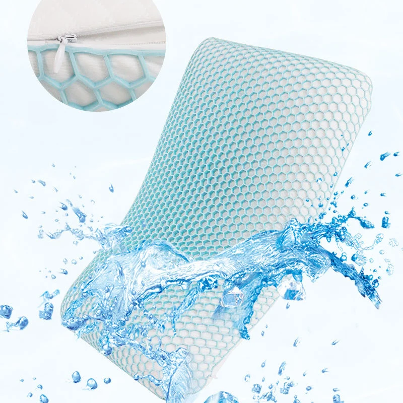 Memory Foam Pillow Long Lasting Comfort Premium Gel Cooling Pillow Cool Pillows for Sleeping Gel Pillow Pillows Memory Foam 5