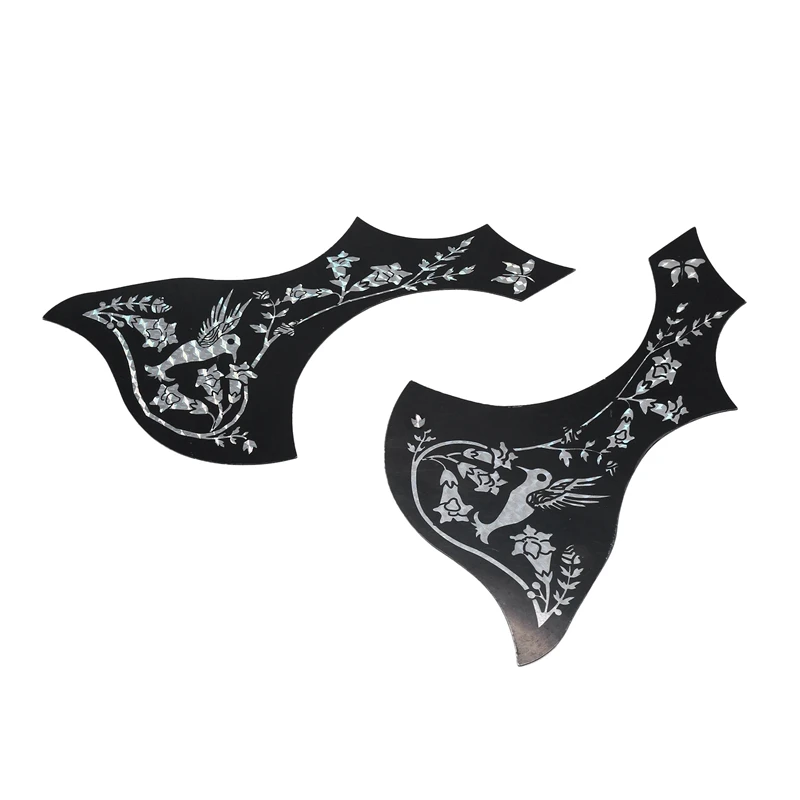 

2Pcs Guitar Pickguard Anti-Scratch Guard Plate Self-Adhesive Pick Guard Sticker For Acoustic Guitar Parts