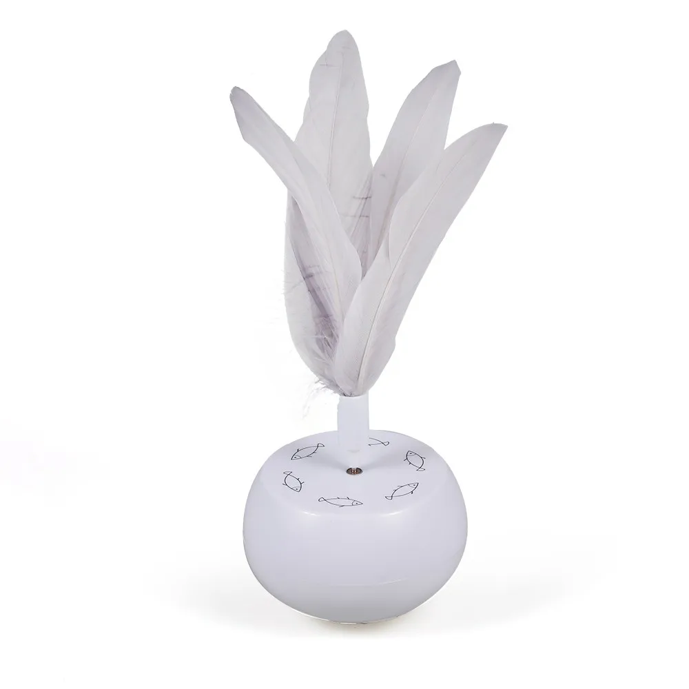 

Cat Interactive Rotary Tumbler feather spinner