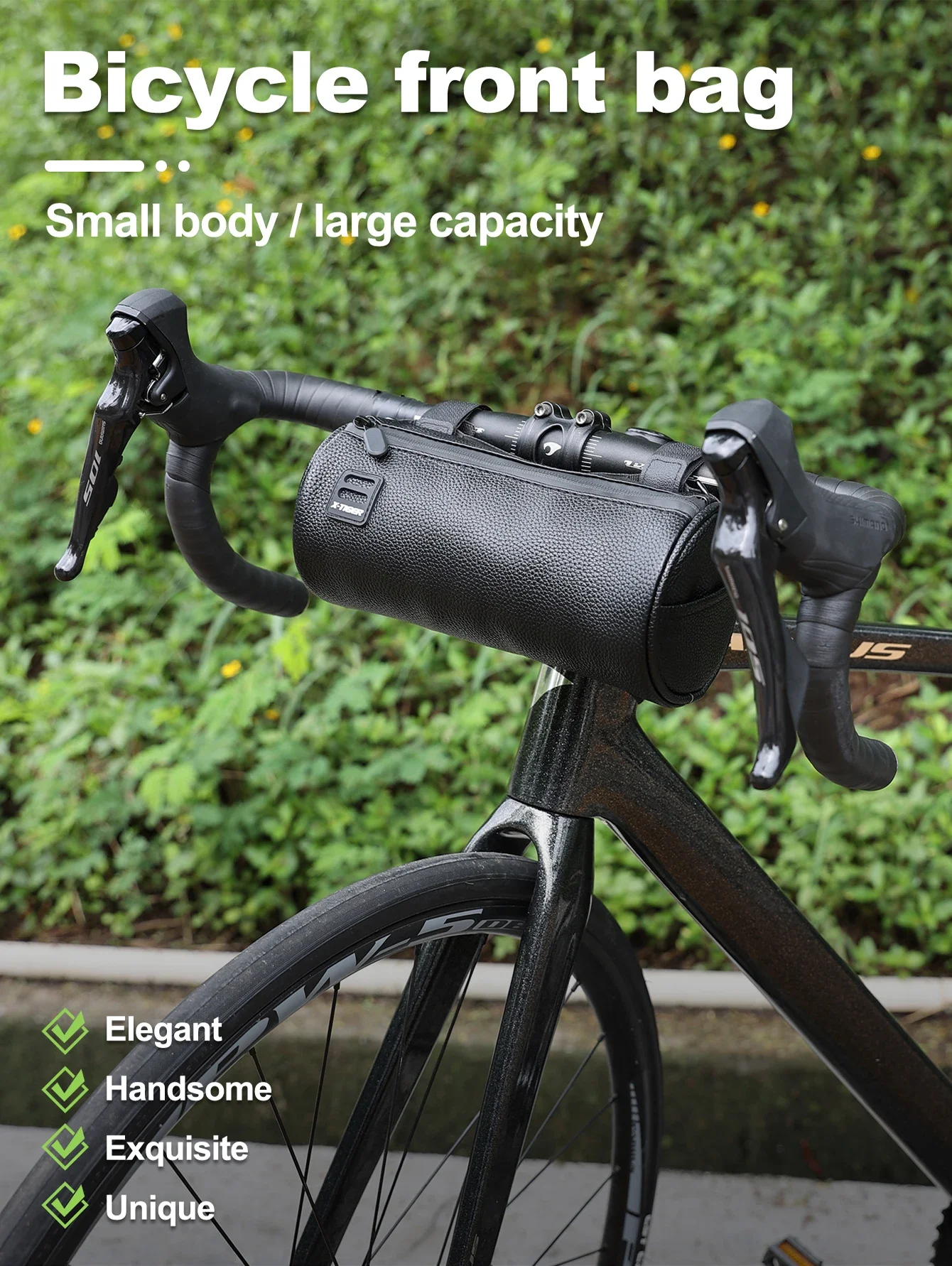 Description Picture 2 of itemX-TIGER Mountain Road Bike Bag Bicycle Waterproof Handlebar Bag Portable Multifunctional Shoulder Bag TMB