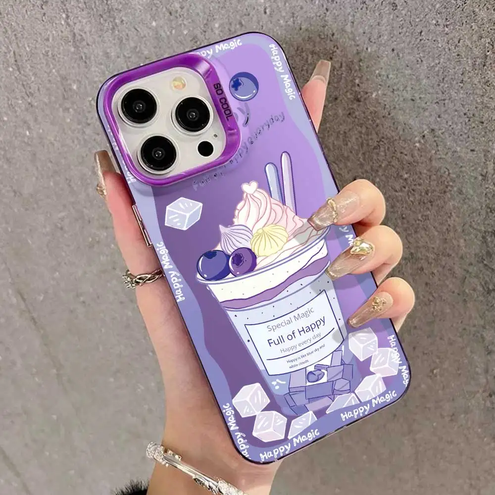 Silver IMD Decorative Phone Case