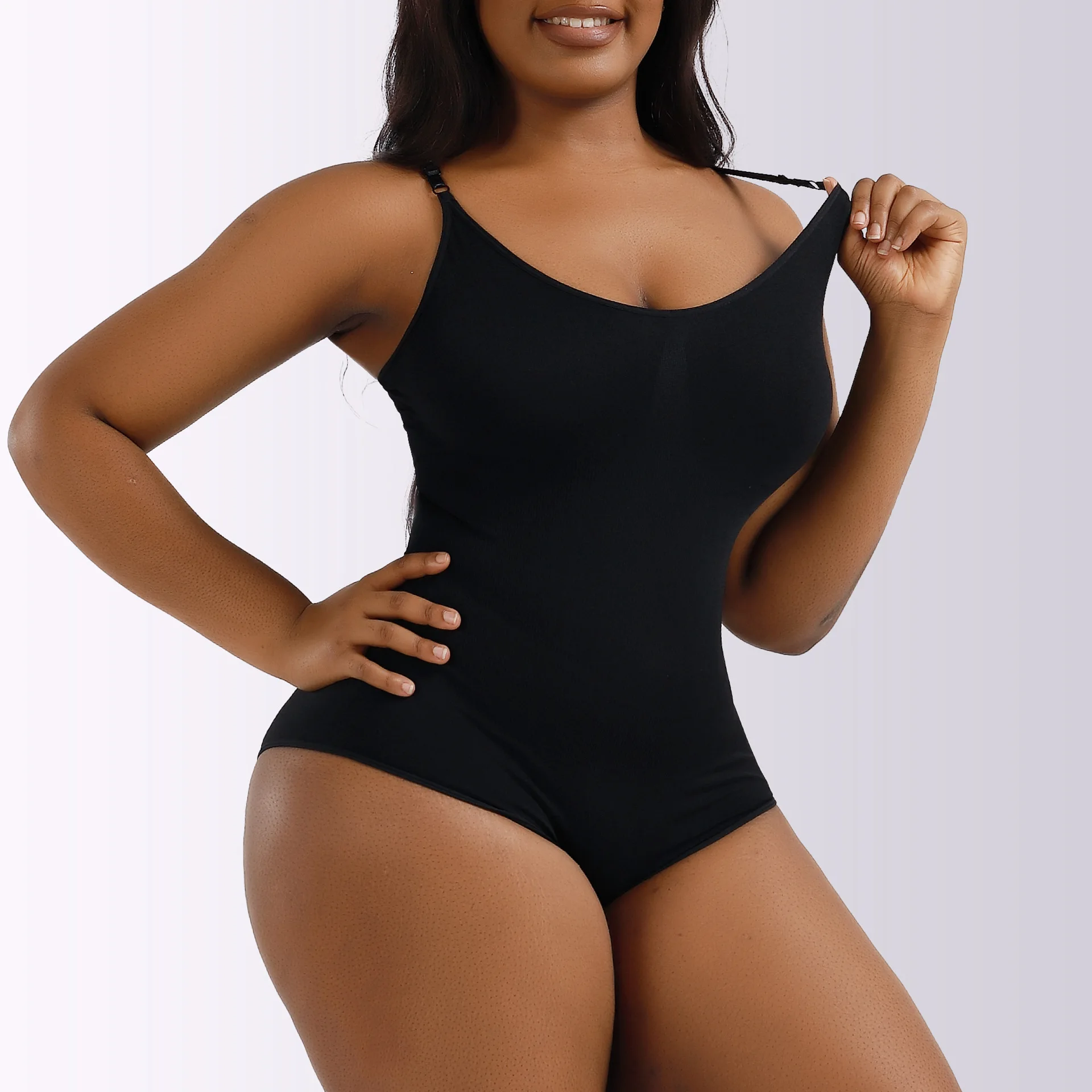 Camisole Shapewear Bodysuit Tighten Excess Fat Slim Waist Clothes for  Mother Wife Daughter Gifts XL Black 