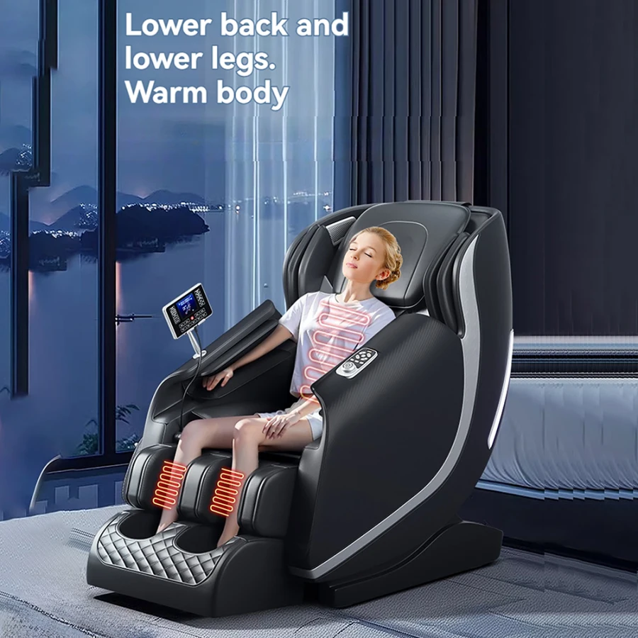 Massage Chair Zero Gravity Full Body Airbags Bluetooth Speaker Shiatsu Foot Massage 5