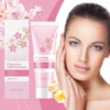 Cherry Blossom Facial Cleanser Deep Cleansing Oil Control Moisturizing Non Tightness Hydrating Facial Cleanser Suitable All Skin 1