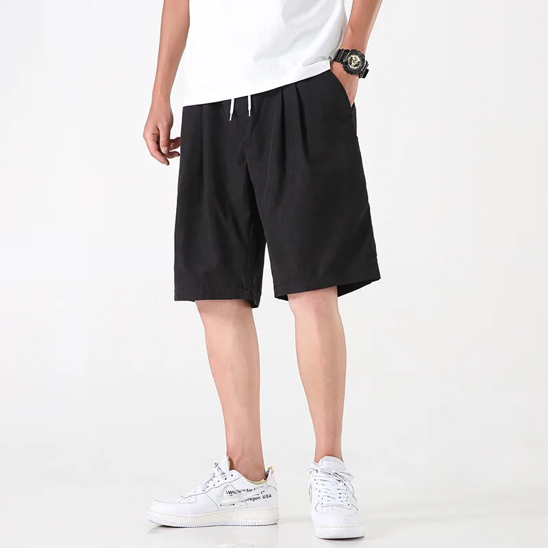 Men's Summer Breeches Shorts New Solid Color Bermudas Boardshorts Men Shorts Thin Slim Fit Casual Beach Shorts For Young best casual shorts for men Casual Shorts