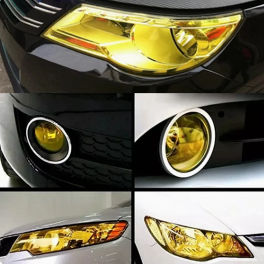 Qualität Auto Scheinwerfer & Rücklicht & Nebel Licht Lampe Rauch Schwarz PU PPF Schutz Film Für Auto Styling Dekoration Zubehör – Detail 5