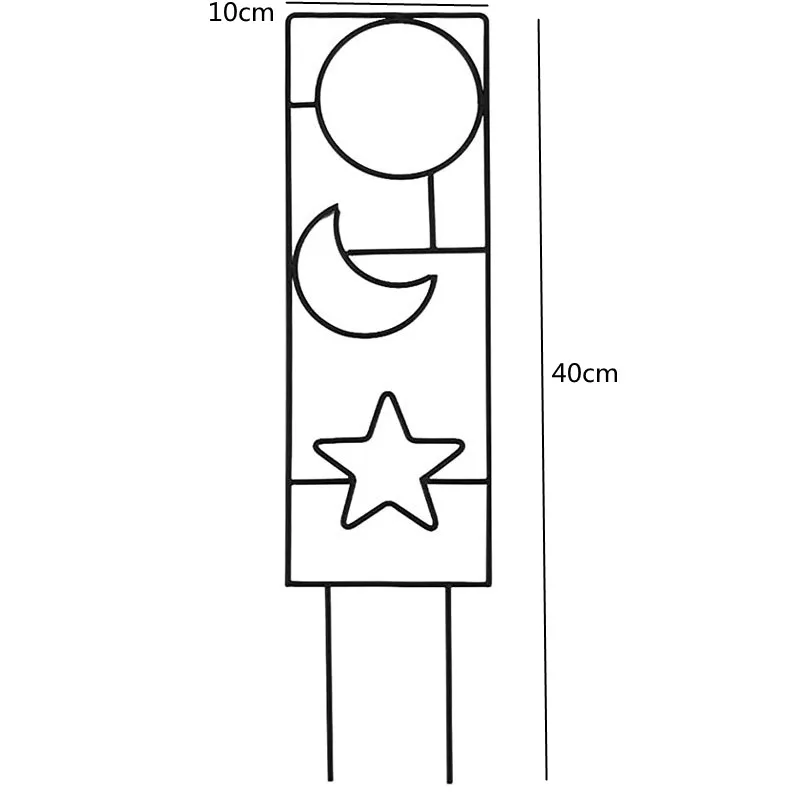 Metal Plant Climbing Frame - Iron Support Stick