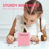 Piggy Bank Girls Home Supplies Stainless Steel Money Coin For Adults Child 5