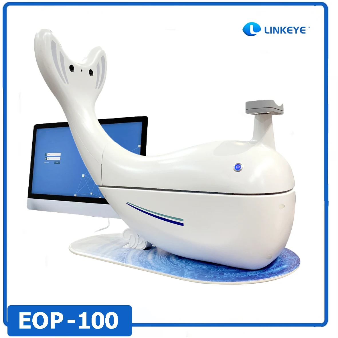 LINKEYE Brand 3D Eyeglass Optometric Positioning Device children's measurement Vision Test optometry EOP-100