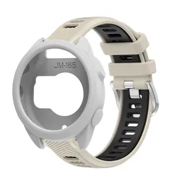 Dual Function Silicone Sport Band with Protective Cover and Strap - Smartwatch Accessory - Forerunner 165 (StarB - LH)