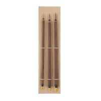 ArtSecret Chinese Calligraphy Painting Sumi-E Gongbi Any Lines Detail Brush Kolinsky Hair Bamboo Handle 3PC/Set BW-280 1