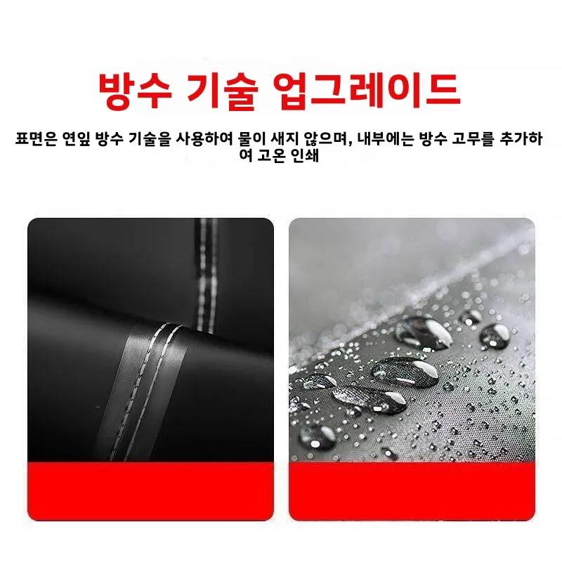 두꺼운 캔버스 레인코트 성인 야외 작업복 전신 방수 작업복 (대폭우용) 롱 버전 통근용