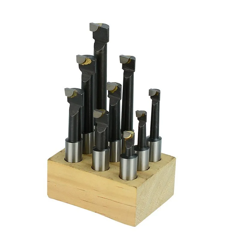 Hard Alloy Shank Boring Bar 6/9/12pc 12mm Shank for 2 Inch 50mm Boring Head For Lathe Milling Carbide Tipped Bar Set