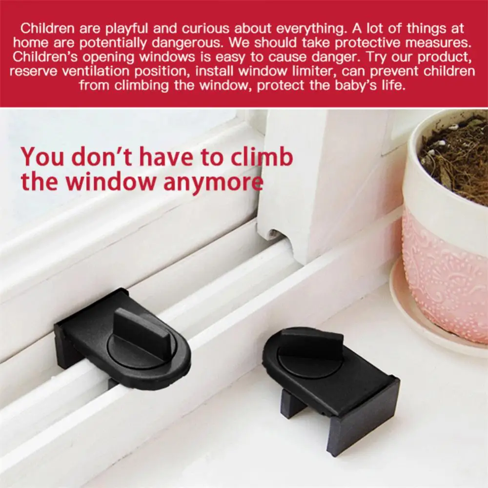 Description Picture 5 of itemAluminum Alloy Sliding Door And Window Safety Lock Adjustable Security Door Locks Anti-theft Protection Lock Home Safety Latches