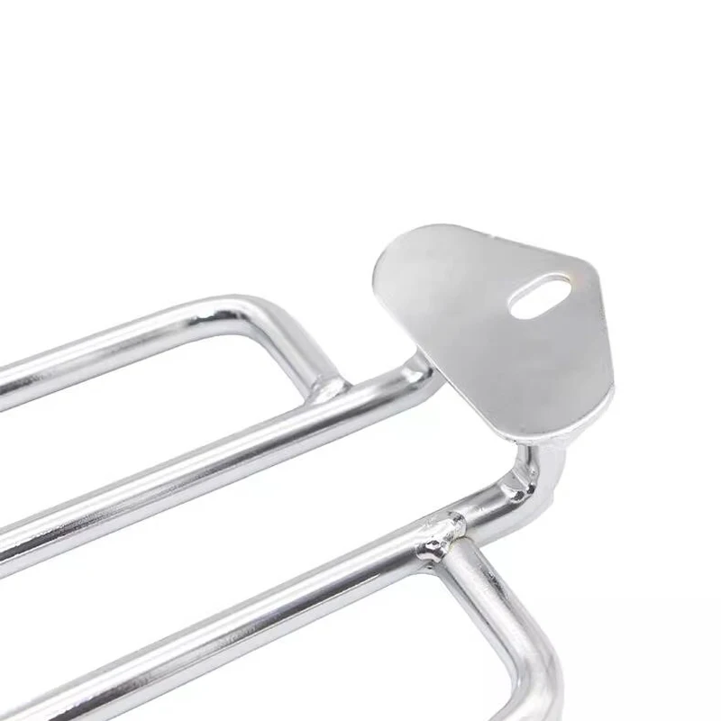 Motorcycle Chrome Black Rear Fender Luggage Rack Support Shelf Solo Seat For Harley XL Sportsters Iron 48 883 XL1200 2004-