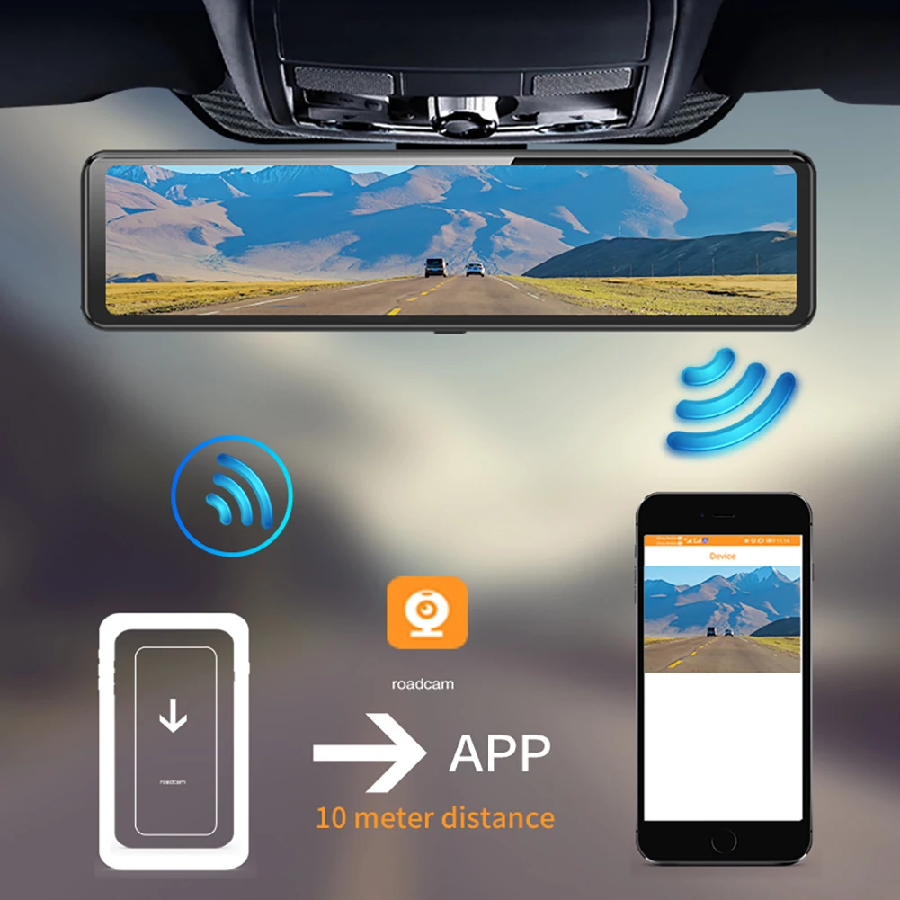 3 ī޶ 1080P ڵ ̷  ȭ  ī÷ ķ   ȵ̵  ķ WiFi Miracast GPS Ž DVR