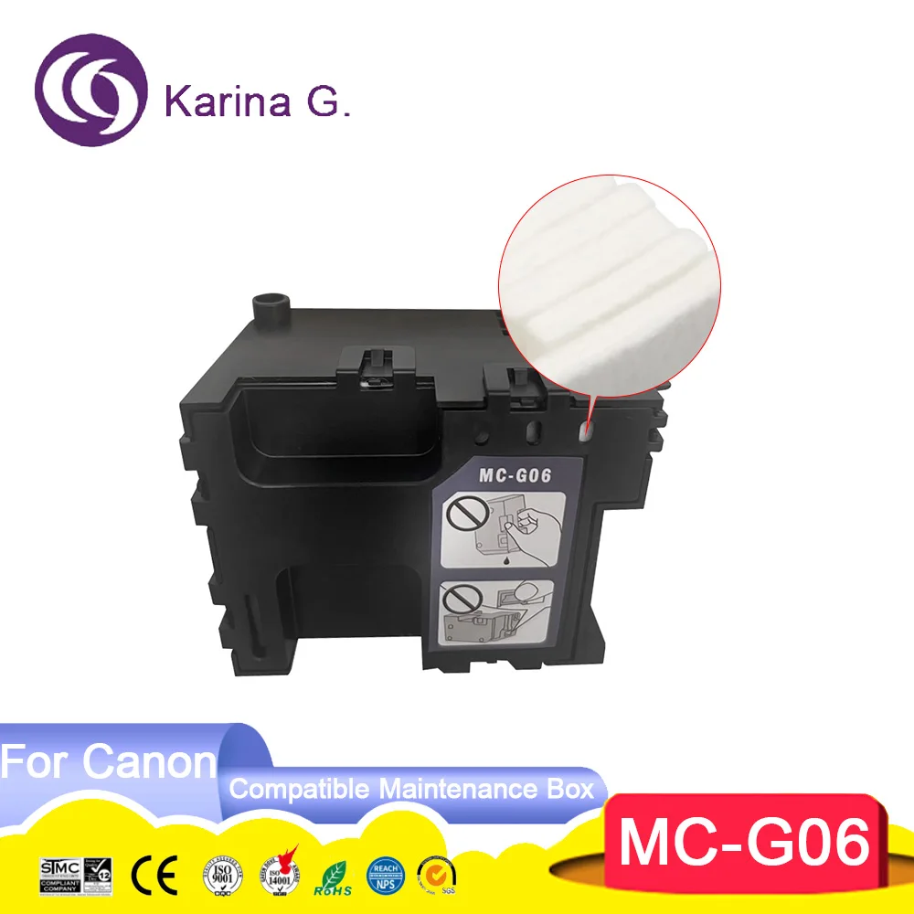 MC-G06 Ink Maintenance Box MC G06 Suit for PIXMA TS7680i TS7780i TS770aTS7720