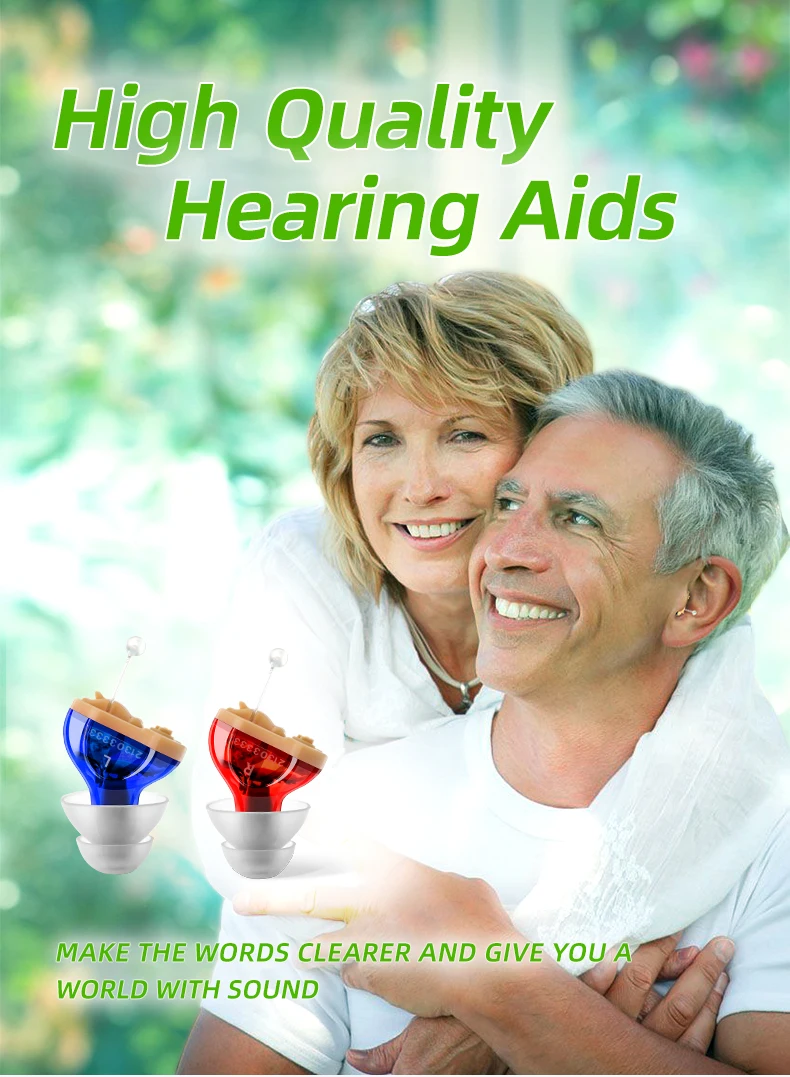 Mini CIC In The Ear Deaf Machine Sound Amplifier Invisible Hearing Aid Price Battery A10 For Seniors Audífonos First Aid 6
