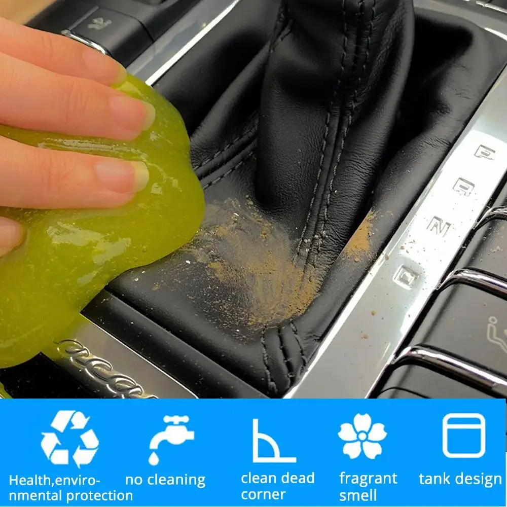 1pcs 70g Car Wash Mud Cleaning Pad Glue Powder Cleaner Dust Remover Gel Home Computer Keyboard Clean Accessories Tools