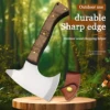 WPKOPYA   Japanese D2 Outdoor Tactical Sharp multi-purpose hand axe, EDC tool axe, Jungle survival cutting hand axe 1