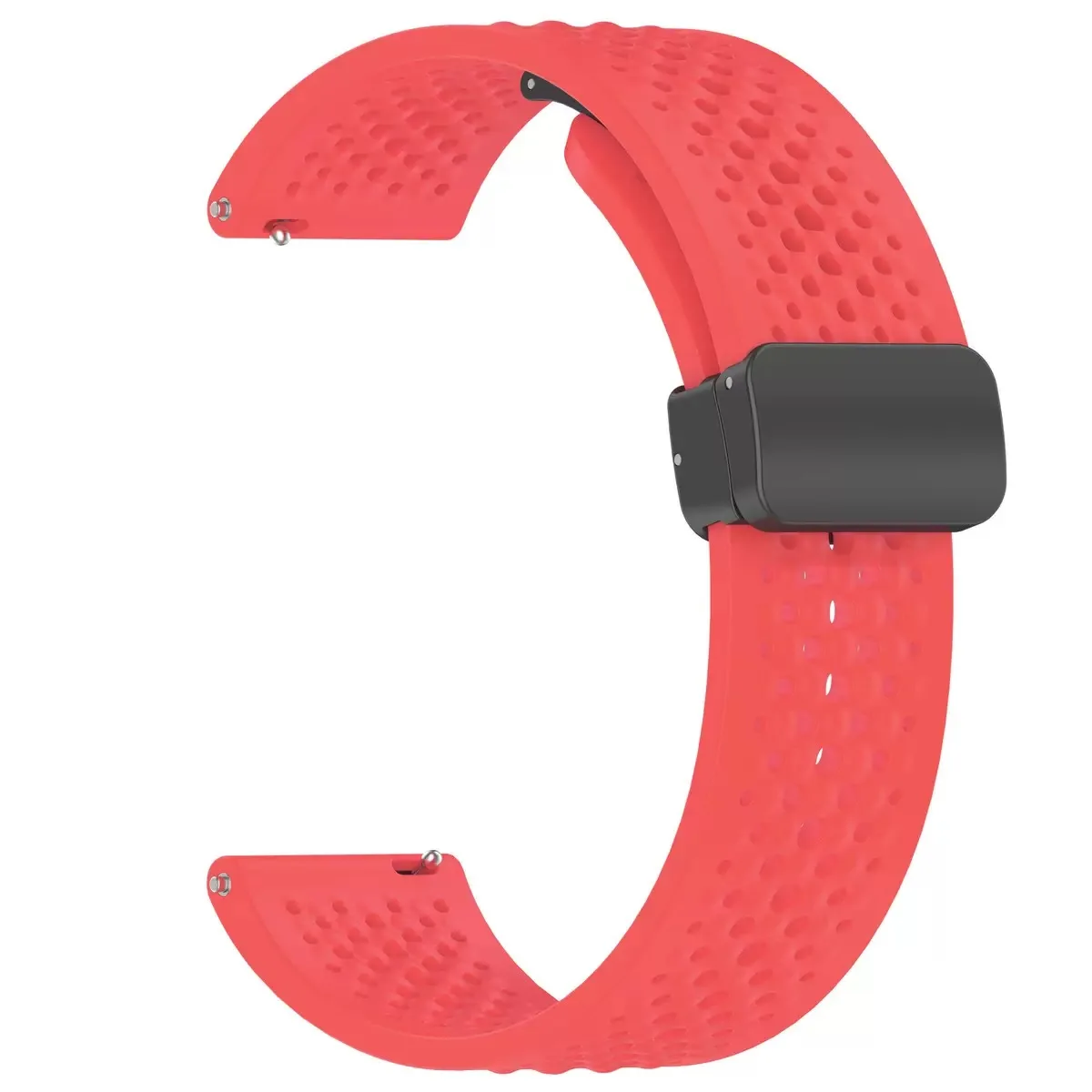 Silicone Magnetic Replacement Watch Strap, 20/22mm - Versatile and Durable Design