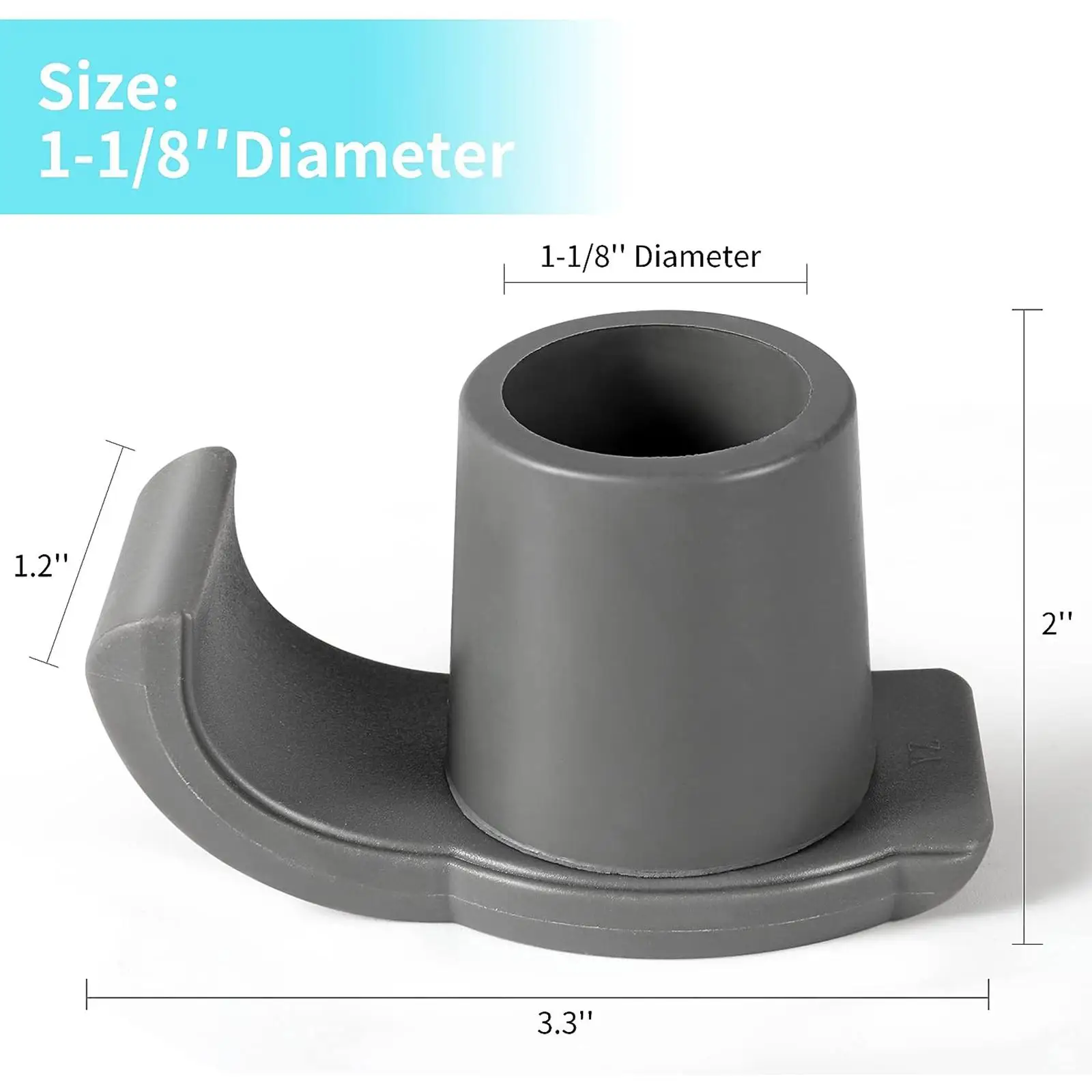 Walker Glide Skis Walker Sliders Coaster Skis Feet Rubber Tips Cap Walker Accessories