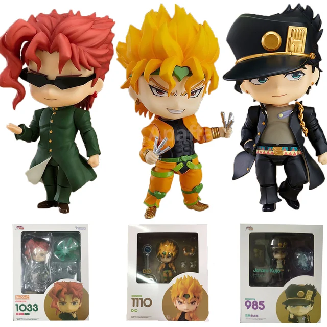 1033# JoJo's Bizarre Adventure Anime Figure Kakyoin Noriaki Action Figure Toys Stardust Crusaders Dio Brando Kujo Jotaro Figure 1