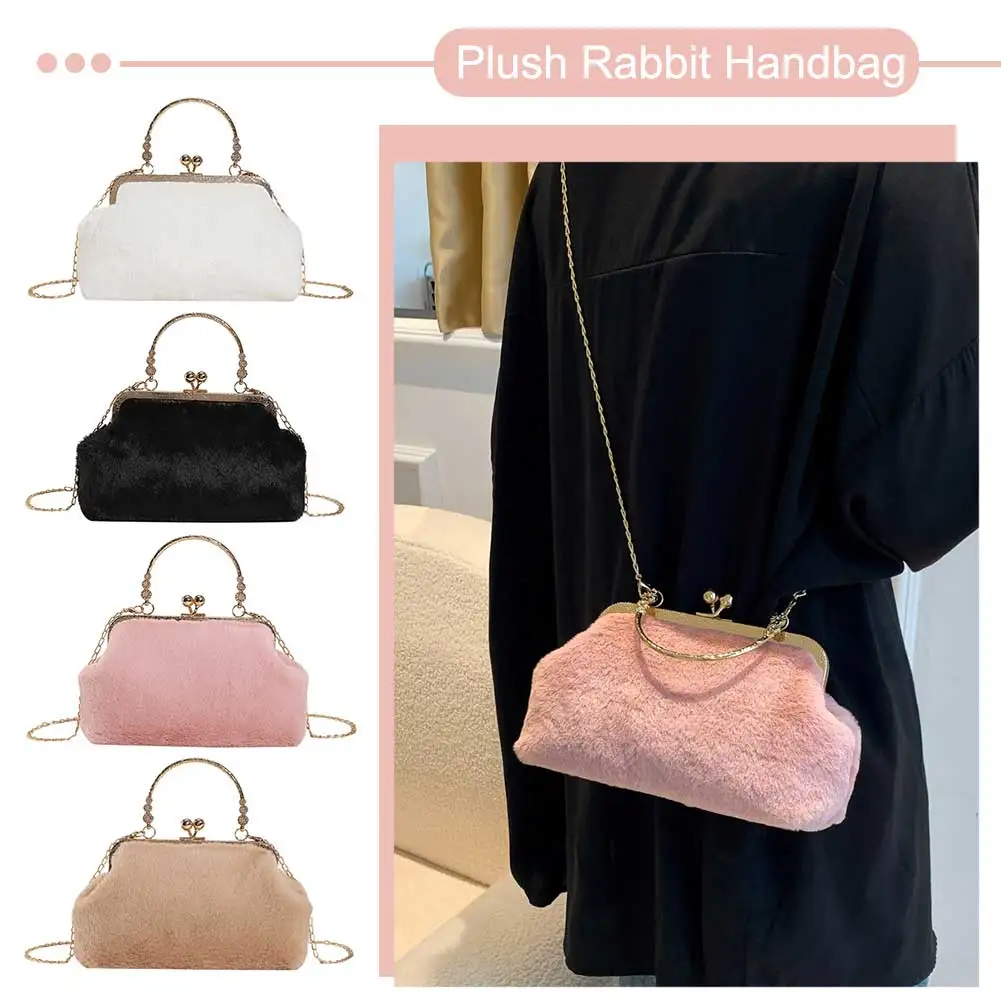 2023 Autumn&Winter Plush Dinner Bags Luxury Evening Bags Ladies
