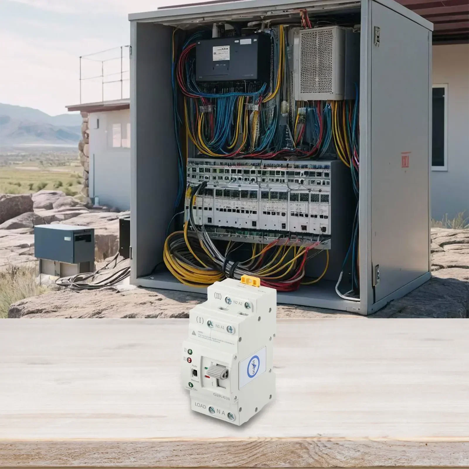 Compacte automatische omschakelaar Elektrische keuzeschakelaars Dubbele stroomschakelaar Zonne-energierail kopen vanaf een prijs van 29 Compacte automatische omschakelaar Elektrische keuzeschakelaars Dubbele stroomschakelaar Zonne-energierail kopen vanaf een prijs van 29