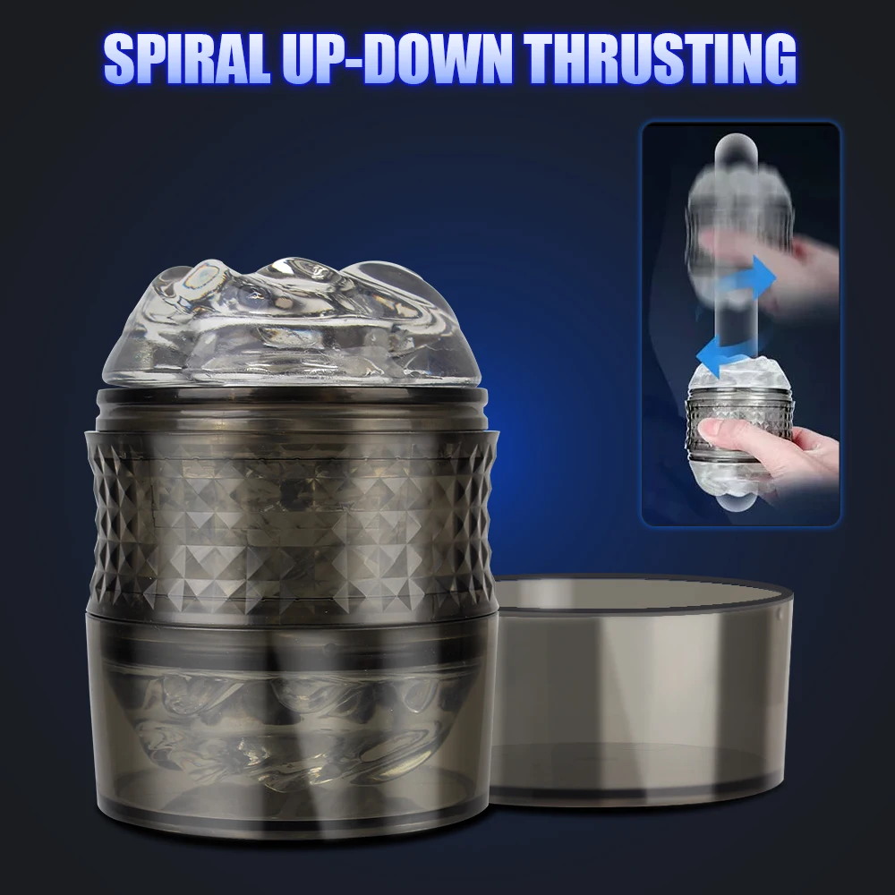 Masturbation Cup For Couple Soft Pussy Double Blowjob Sex Toys for Men Male Masturbation Device Adult products Aircraft Cup